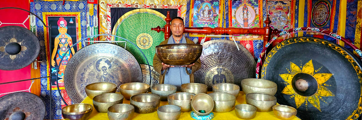 Acheter un bol chantant tibétain sur rendez-vous