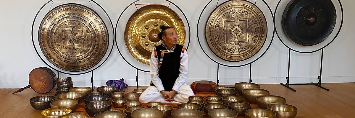 4 et 5 mai 2024  Formation des Gongs - Mantras Chamaniques avec Maître Lama Pasang